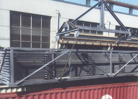 為南通蘇電能源環(huán)保物資有限公司生產的臺灣南亞錦興廠低溫省煤器